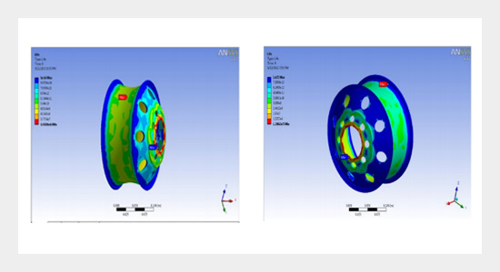 Assessment and Comparison of Fatigue Life for Heavy Truck Wheel Rim Rnder Fully Reverse Loading for Aluminium Alloys