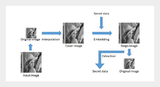 Interpolation Data Hiding Using Dual Folding Methodology