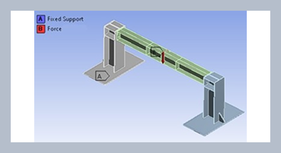 Correlation between stiffener configurations and load capacity for pipe support beam