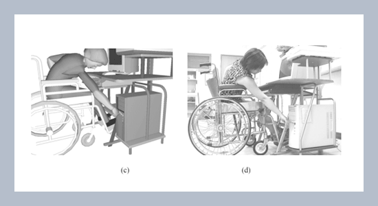 Ergonomic Study of VDT Workstations for Wheelchair Users