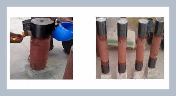 Behavior of FRP wrapped concrete filled steel tubular columns