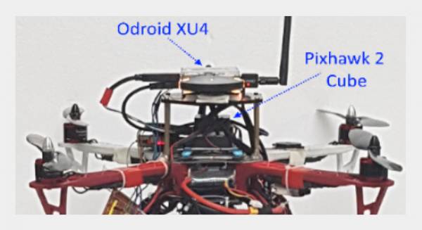 A Novel Implementation of an Autonomous Human Following Drone using Local Context
