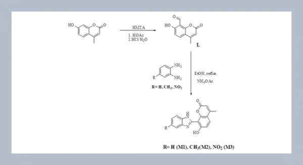 Metal recognition behaviour study of coumarin containing benzimidazole moiety