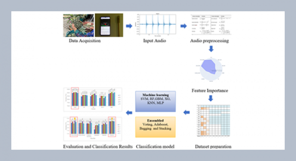 Enhanced non-destructive of degree of pineapple juiciness using ensemble learning model based on tapping sound sensing